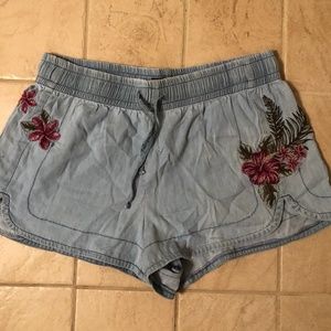 Express Floral Shorts